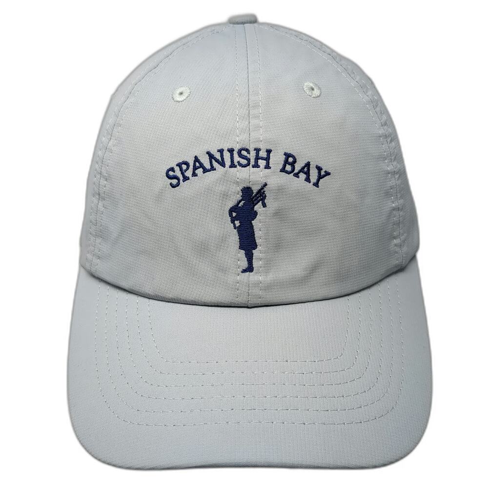 Imperial Spanish Bay Bagpiper Golf Hat Gray One Size Baseball Cap Strapback